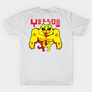 TABCxon #053 Metal Cat Yellow T-Shirt